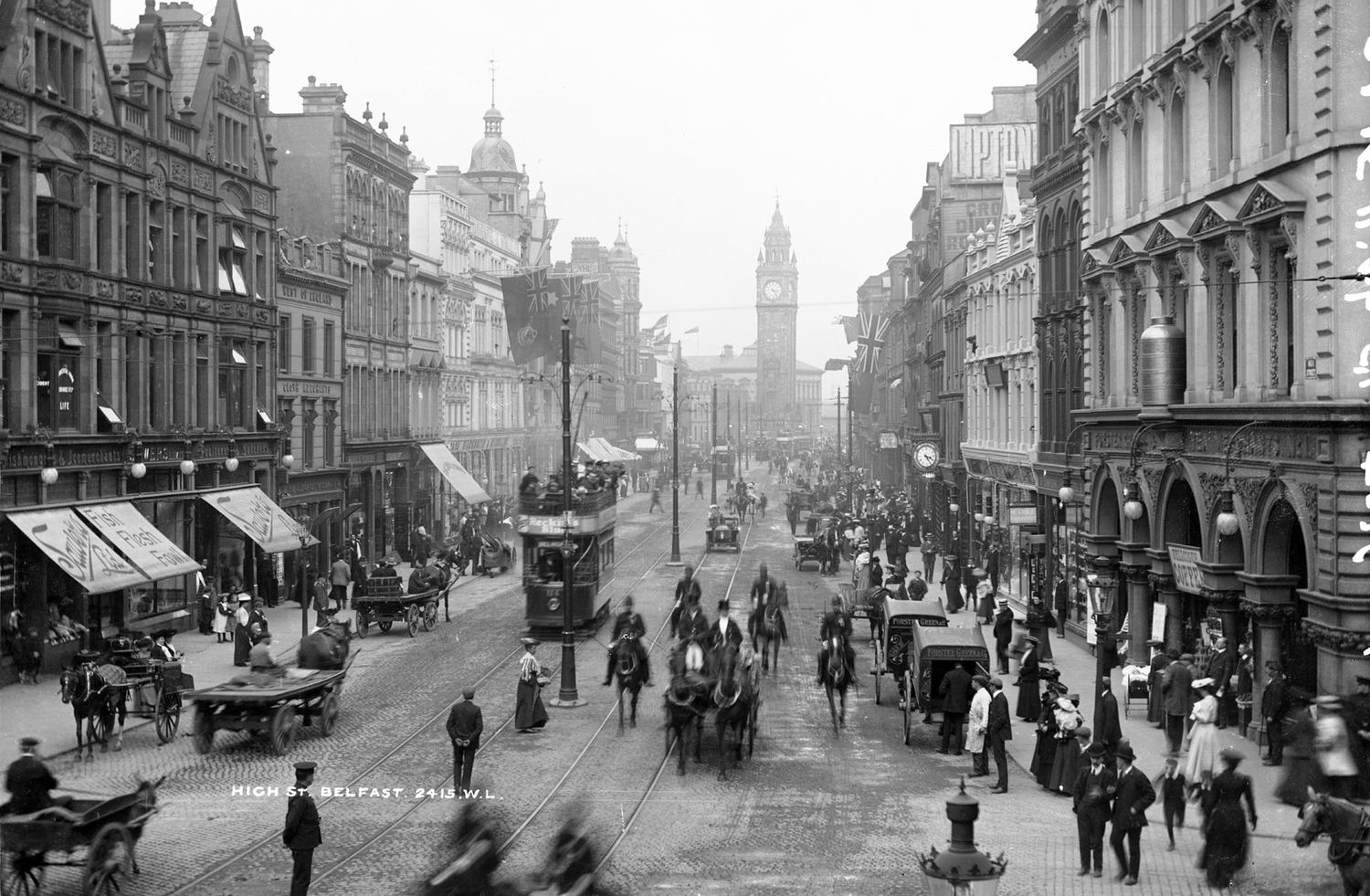 High Street, Belfast, about 1906